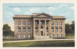 North Carolina Durham Bynum Gymnasium University Of North Carolina - Durham