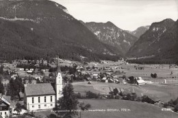 893- GOSAU- VILLAGE PANORAMA, CHURCH, MOUNTAIN, CPA - Gmunden