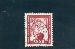 SARRE 1951 O - Used Stamps