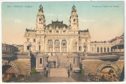 MONTE-CARLO - Façade Du Théâtre Du Casino - Opernhaus & Theater