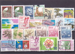 29 - CHINA REPUBLIC - REPUBBLICA DI CINA TAIWAN FORMOSA LOT 24 STAMPS USED - Used Stamps