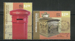 ARGENTINE. Boites Aux Lettres Anciennes D'Argentine.  2 T-p Neufs ** UPAEP 2011 - Unused Stamps