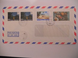 Polynesie Française Lettre De Papara 1988 - Storia Postale