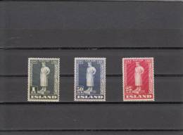 Islandia Nº 199 Al 201 - Unused Stamps