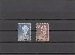 Islandia Nº 299 Al 300 - Unused Stamps