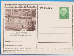 GERMANY REPUBLIC ALLEMAGNE  POSTAL STATIONERY  ENTIERS POSTAUX - Postkarten - Ungebraucht