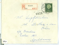 R-AANGETEKENDE  BRIEFOMSLAG * Uit 1960 Van ELSLO Naar APELDOORN (8892) - Briefe U. Dokumente