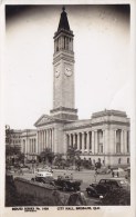 Australia PPC City Hall Brisbane Qld. Sidues Series No. 1026 Real Photo (2 Scans) - Brisbane