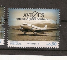 Portugal ** & Airplanes That The Azores Know, Douglas-47  2014 (6665) - Neufs