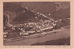 AK Bad Schandau A. Elbe - Gesamtansicht - Fliegeraufnahme (8654) - Bad Schandau