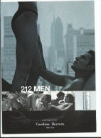 Cpm Publicitaire Parfun Carrolina Herrerra , New YORK , Cpm Couple Sexy, édition Limitée - Mode