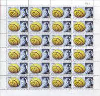 2008.507 CUBA MNH SHEET COMPLETE2008 MNH POLIMITAS CARACOL - Blocks & Kleinbögen