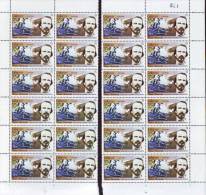 2008.519 CUBA MNH SHEET COMPLETE 2008 MNH UPAEP HISTORY CORTADAS. IN 2 BLOCKS. - Hojas Y Bloques