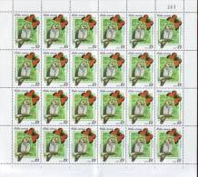 2008.527 CUBA MNH SHEET COMPLETE 2008 MNH BUHOS NIGHT BIRD - Blocks & Sheetlets