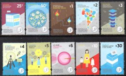 ARGENTINA 2014 - REGULAR SET For UP - ACHIEVED DECADE (11) - Unused Stamps