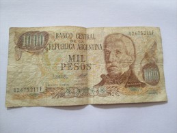 1000 MIL PESOS REPUBLICA ARGENTINA 42675211F - Argentina