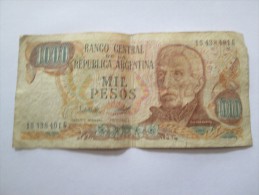 1000 MIL PESOS REPUBLICA ARGENTINA 15438401G - Argentine