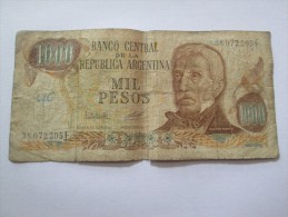 1000 MIL PESOS REPUBLICA ARGENTINA 38072205F - Argentinien