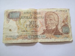 1000 MIL PESOS REPUBLICA ARGENTINA 29640414H - Argentinien