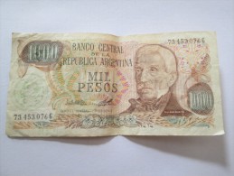 1000 MIL PESOS REPUBLICA ARGENTINA 73453076G - Argentina