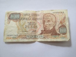 1000 MIL PESOS REPUBLICA ARGENTINA 10808126G - Argentinië