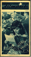 "Filmpost" "Sieben Briefe" Mit Elfriede Datzig , O.W. Fischer -  Filmprogramm Nr. 89 Von Ca. 1948 - Sonstige & Ohne Zuordnung