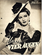 "Illustrierter Film-Kurier" "Unter Vier Augen" Mit Robert Taylor , Barbara Stanwyck -  Filmprogramm Nr. 2745 Von 1937 - Autres & Non Classés