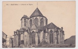SAINT SATUR - N° 543 - L' ABSIDE DE L' EGLISE - Saint-Satur