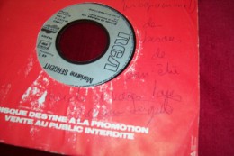 AUTOGRAPHES SUR DISQUE 45 TOURS ° MARIANNE SERGENT - Autographs