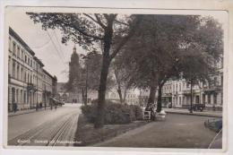 CPA KREFELD, OSTWALL MIT HAUPTBANHOF En 1933!! - Krefeld