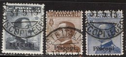 ITALIA - ISOLE  EGEO - PISCOPI - Re  - Used - 1912 - Egeo (Piscopi)