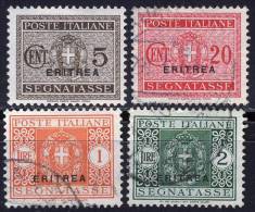 ITALIA - ERITREA - SEGNATASSE - Used - 1934 - Eritrée