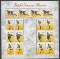 IRLANDE     2002    Coupe Du Monde De Fotball       N°  1442 / 1445     Feuillet 4      COTE   24 € 00 - Nuevos