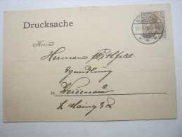 1910 , NEUWIED  Firmenkarte - Neuwied