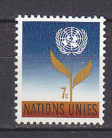 H0078 - U.N. NEW YORK N°122 ** - Neufs