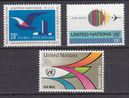 H0379 - UNO ONU NEW YORK AERIENNE  N°19/21 ** - Airmail