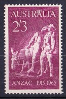 Australia 1965 Anzac 2/3d MNH - Ongebruikt