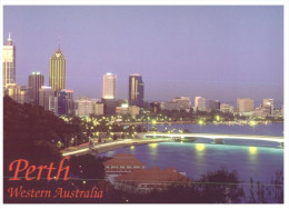 (050) Australia - WA - Perth At Night - Perth