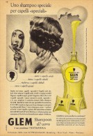 # GLEM TESTANERA SCHWARZKOPF EGG SHAMPOO, ITALY 1950s Advert Pubblicità Publicitè Reklame Hair Cheveux Haar Beautè Oeuf - Non Classificati