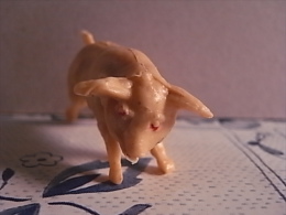 1 Figurine - Pig - Schweine