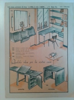 Lib364 Allegato Rivista La Donna La Casa Il Bambino 1954 Vintage Fashion Cucito Ricamo Arredamento Mobili Idee House - Mode