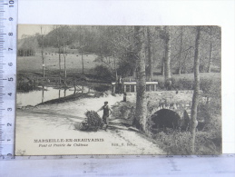 CPA  (60) Oise - Marseille En Beauvaisis - Pont Et Prairie Du Château - Marseille-en-Beauvaisis