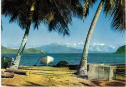 Martinique - Basse Terre  Et La Soufrière Vues Des Saintes - Basse Terre