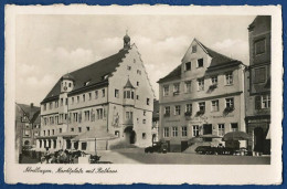 Nördlingen,Marktplatz Mit Rathaus,Gasthof Zur Sonne,Obstweinkelterei,1939,Rathausfassade Mit Malereien - Nördlingen