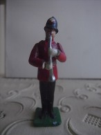 1 FIGURINE FIGURE TIN DOLL PUPPET DUMMY TOY IMAGE POUPÉE - LEAD SOLDIER RED BAND MUSIC UK ? UNITED KINGDOM ? - Soldados De Plomo