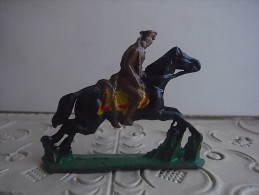 1 FIGURINE FIGURE TIN DOLL PUPPET DUMMY TOY IMAGE POUPÉE - LEAD SOLDIER HORSE - Soldados De Plomo