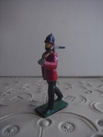 1 FIGURINE FIGURE TIN DOLL PUPPET DUMMY TOY IMAGE POUPÉE - LEAD SOLDIER RED - Zinnsoldaten