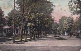 Ohio Piqua Caldwell Street 1908 - Andere & Zonder Classificatie