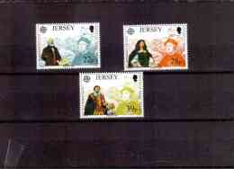 XX1447   -    JERSEY      -  NEW**  COMPLETE SET   -   CAT. UNIFICATO  Nr.  572/574 - Christophe Colomb