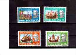 XX1660   -   ROMANIA   -  NEW** COMPLETE SET  - CAT.  Y.&T.  Nr.   4020/4023 - Christophe Colomb